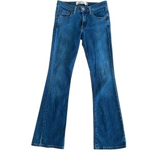 Levi’s jeans Y2K Super low rise 2006 boot cut made in Mexico blue denim size 3M